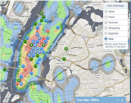 heatmaps of travel experience