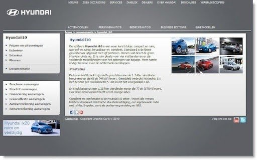 Control for Hyundai