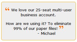 An Example of a Customer Testimonial
