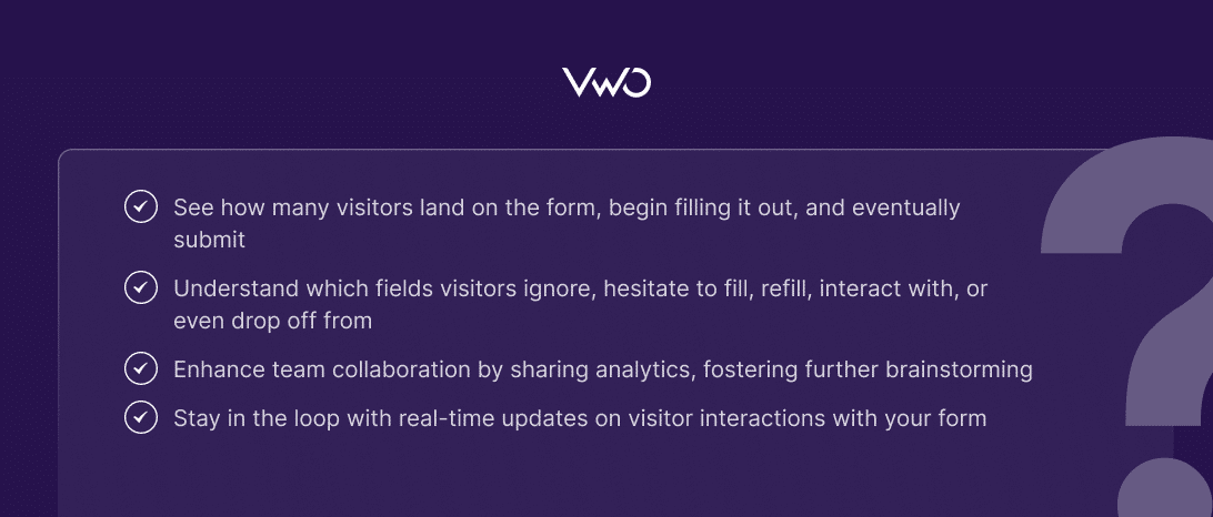 Form Analytics by VWO Insights
