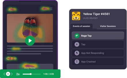 Use VWO Insights to understand user behavior on your website